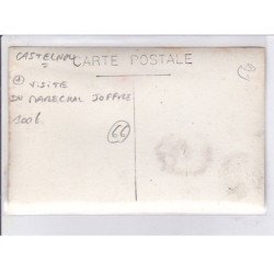 CASTELNOU: visite du maréchal joffre - très bon état