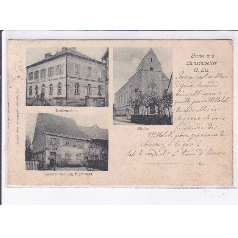 LUMSCHWEILER: gruss aus lümschweiler - très bon état LUMSCHWEILER: gruss aus lümschweiler - très bon état
