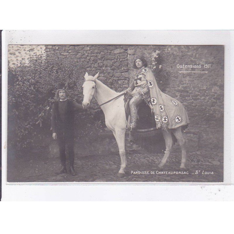 CHATEAUPONSAC: Ostensions - paroisse, saint-louis - très bon état