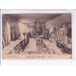 SAINT-FARGEAU: établissement porché, atelier, bois - très bon état