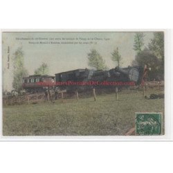 l'accident de train en 1907 entre Vougy et Le Côteau (crues-inondations)- très bon état