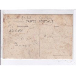 GUILLON: vétérinaire Michel et sa femme, voiture - état