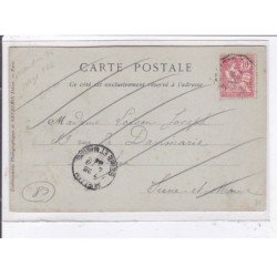 GUILLON: vétérinaire Michel et sa femme, voiture - état