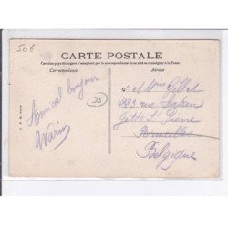 SAINT-LEU-la-FORET: hôtel reztaurant café de l'eauriette vue de l'hôtel par les bosquets - très bon état