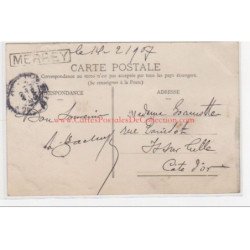 MERREY : la gare (avec griffe linéaire au dos) - très bon état