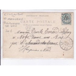 ETREAUPONT: horlogerie automobile de dion - très bon état