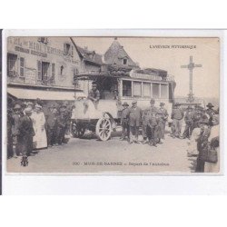 MUR-de-BARREZ: départ de l'autobus - état