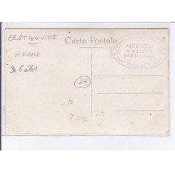 BERTHOUVILLE: école - état