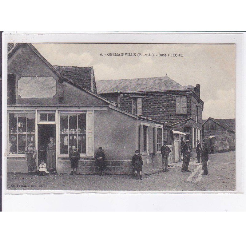 GERMAINVILLE: café flèche - très bon état