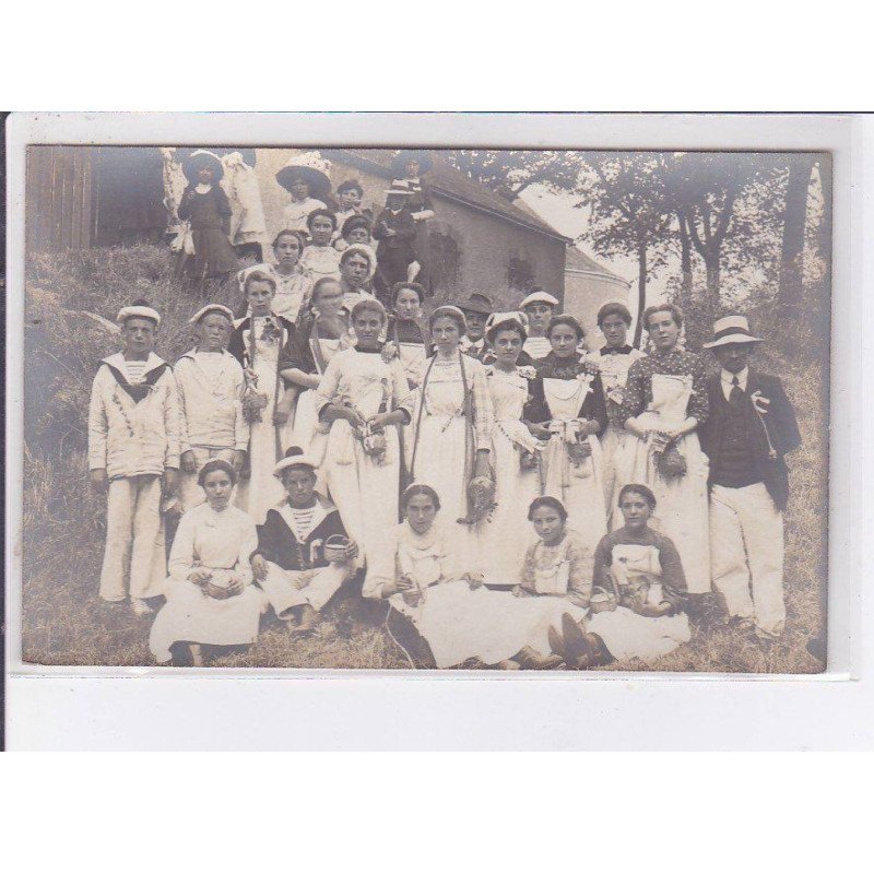 CONCARNEAU: fête des filets bleus 7CPA - très bon état