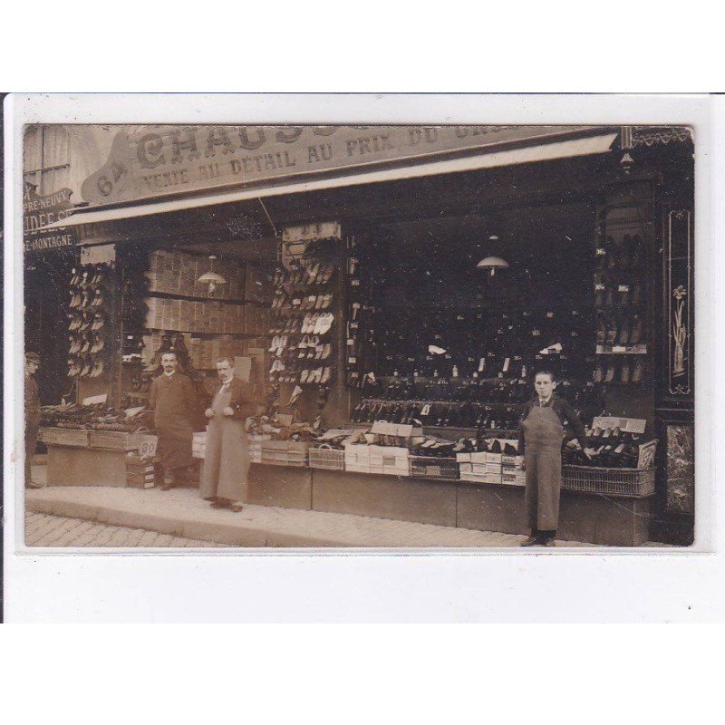 TOURS: magasin de chaussures, metaux dupré-neuvy - très bon état