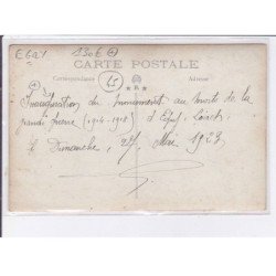 EGRY: inauguration du monument au mort de la grande guerre - très bon état