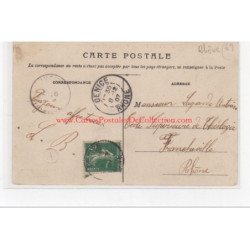 SAINT NIZIER D'AZERGUES : accident de chemin de fer en 1906 - très bon état