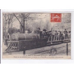PARIS: bois de boulogne, chemin de fer miniature, train - très bon état