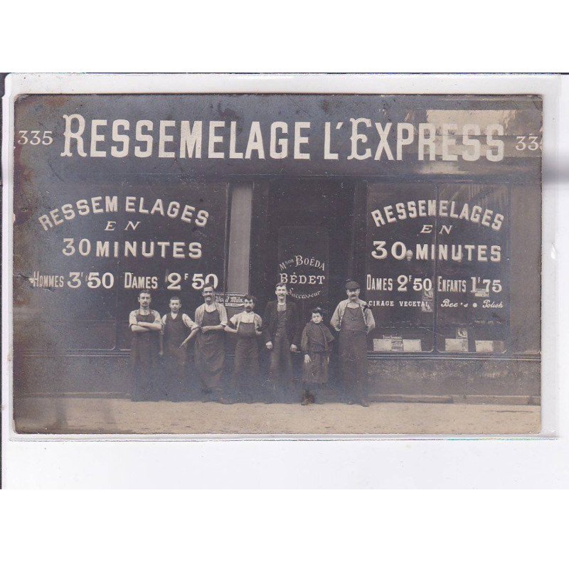 PARIS: 75015 335 rue de vaugirard ressemelage l'express - état