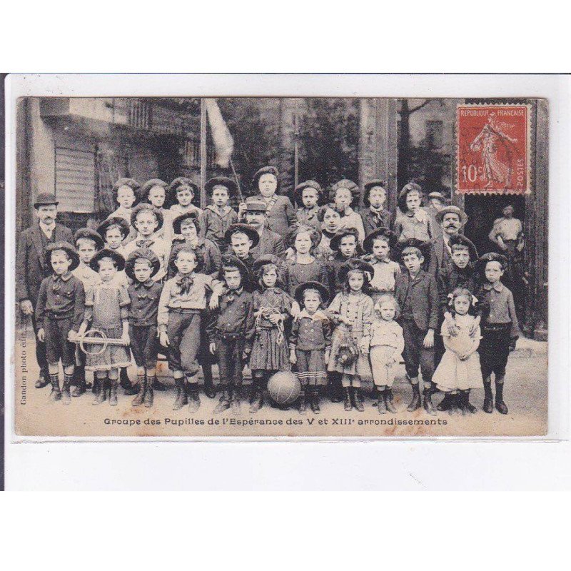 PARIS: 75005 groupe des pupilles de l'espérance des V et XIIIe arrondissements - état
