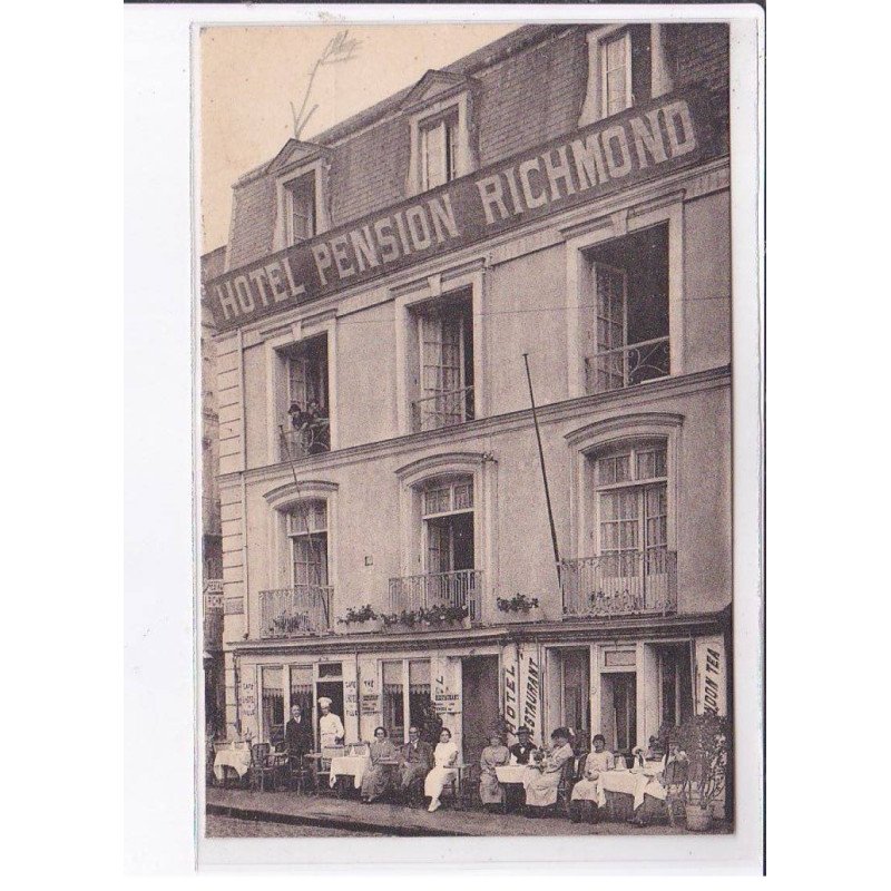 DIEPPE: hôtel pension richmond vue sur la mer - très bon état