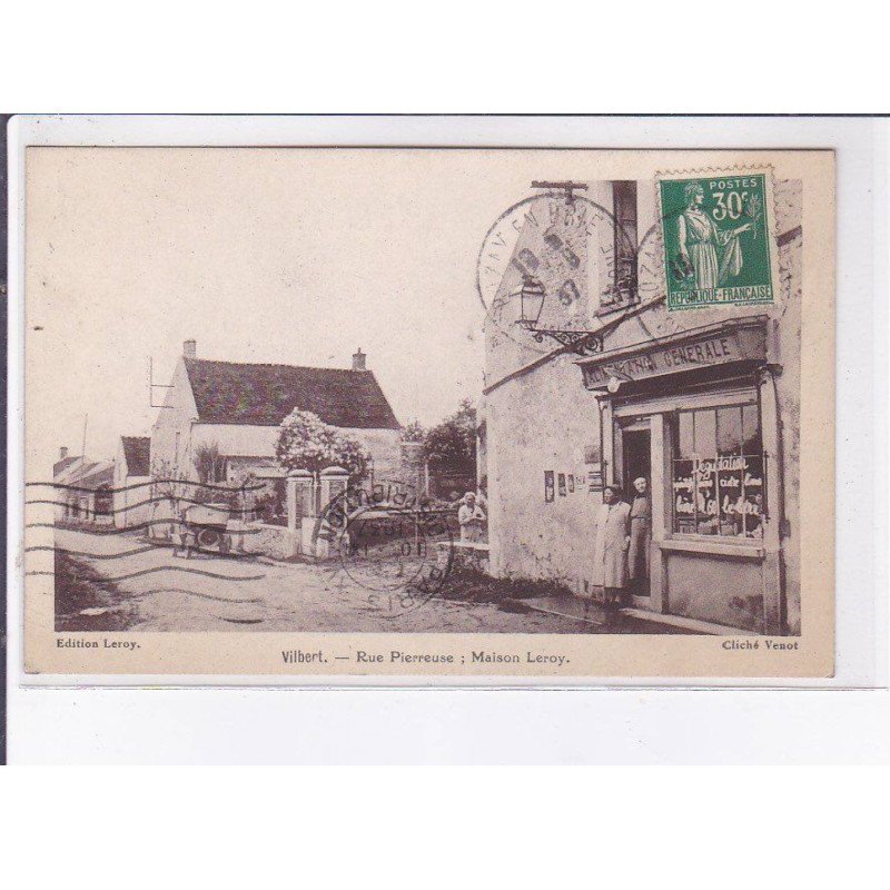 VILBERT: rue pierreuse maison leroy - état