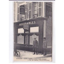 FONTAINEBLEAU: assurance et rentes viagères - très bon état