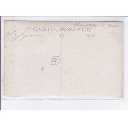 CHAMPAGNE SUR SEINE: équipe usine football (lot de 3CPA) usine Jeumont Schneider - très bon état