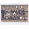 CHAMPAGNE SUR SEINE: équipe usine football (lot de 3CPA) usine Jeumont Schneider - très bon état