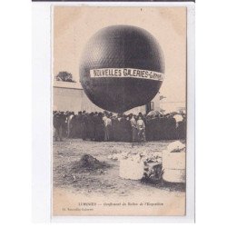 LIMOGES: gonflement du ballon de l'exposition - très bon état