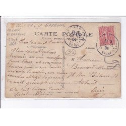 CLICHY-la-GARENNE: café marrons, Mson Lagat - état