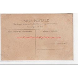 TOULON : carte photo de l'incendie des magasins de la Flotte en 1907 - très bon état