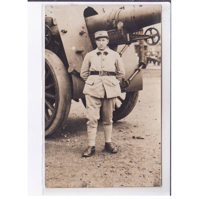 ROUEN: militaire, canon - très bon état