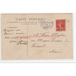 SAINT FARGEAU : la gare -  bon état (un petit pli d'angle)