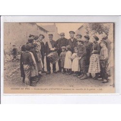 ETAVIGNY: garde-champêtre annonçant des nouvelles de la guerre - très bon état