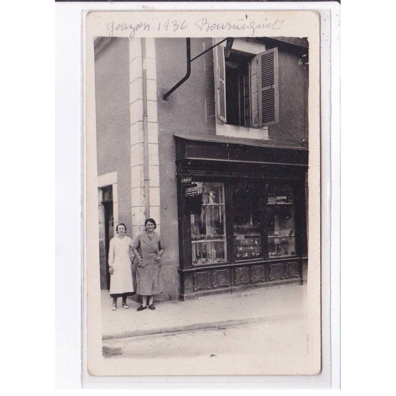 GOUZON: bourniquet, bijouterie, éditeur de CPA, place de l'église - très bon état GOUZON: bourniquet, bijouterie, éditeur de CPA, place de l'église - très bon état
