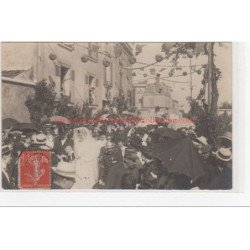 BAGNOLET : carte photo de la Rosière  en 1908 -  très bon état