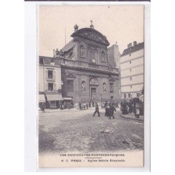 PARIS: Les difficultés photographiques - église sainte élisabeth 75011 - très bon état