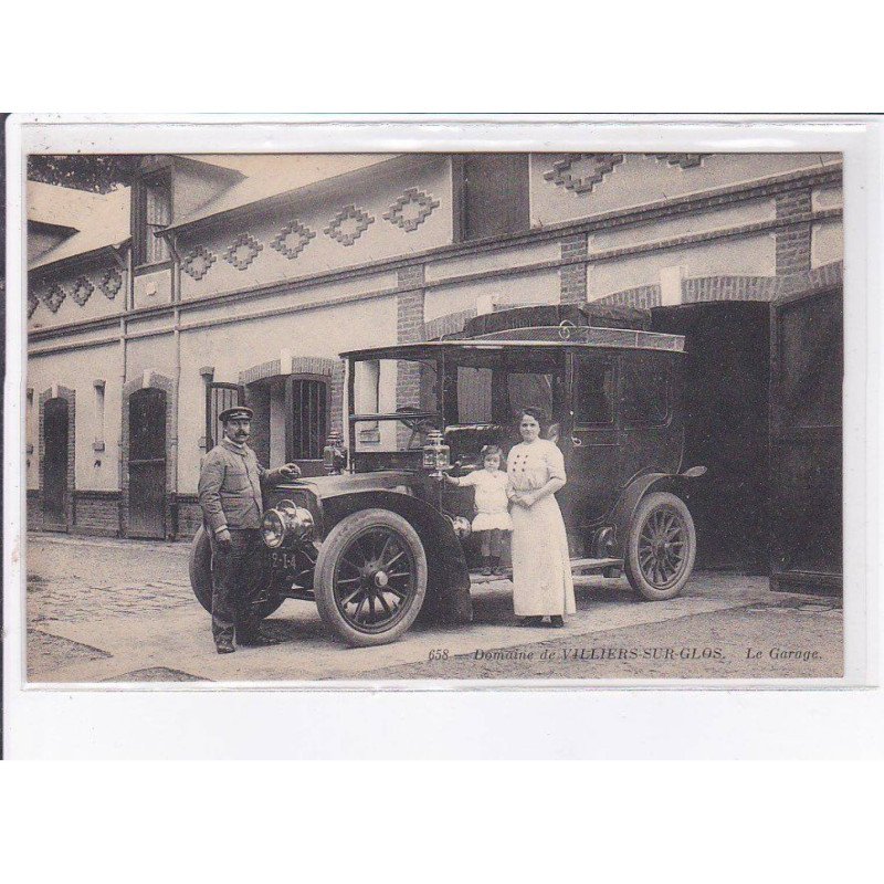 VILLIERS-sur-GLOS: domaine, le garage, automobile (neurdein) - très bon état