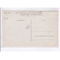 POISSY: statue de Louis IX - très bon état