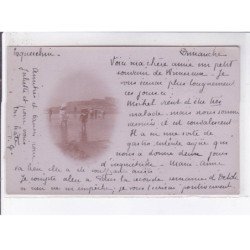 ESQUERCHIN: scène de plage - très bon état