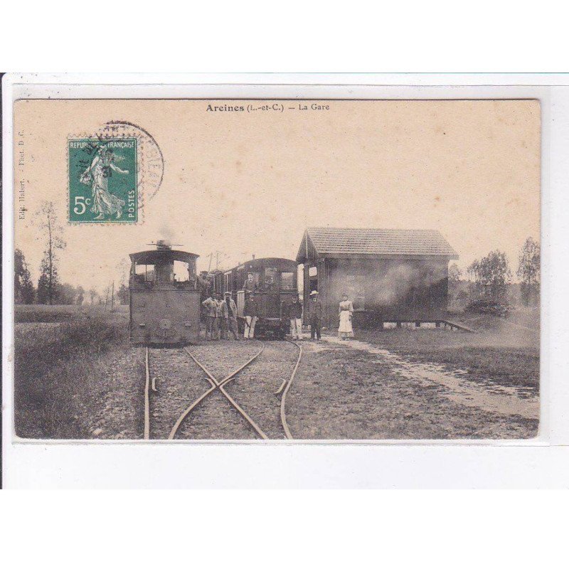 AREINES: la gare - très bon état