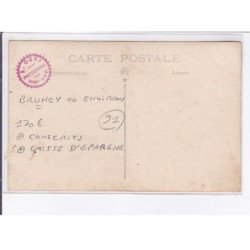 BRUNOY ou environs: conscrits, caisse d'epargne - très bon état