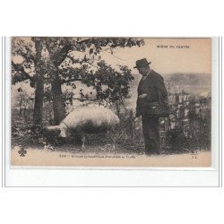 SCENE DU CENTRE - Groupe sympathique cherchant la truffe - très bon état