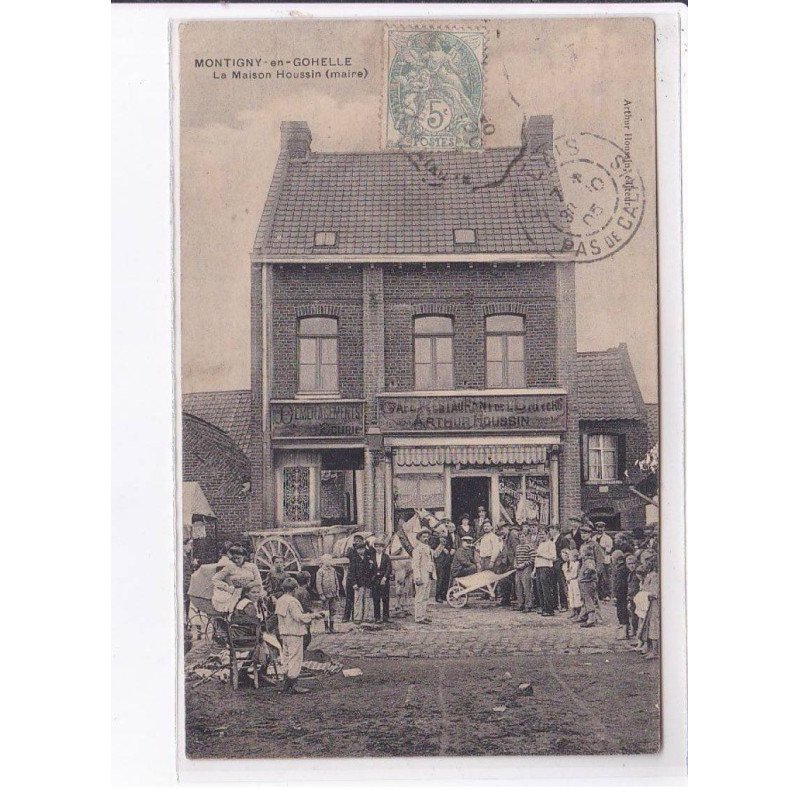 MONTIGNY-en-GOHELLE: la maison houssin (maire) - très bon état
