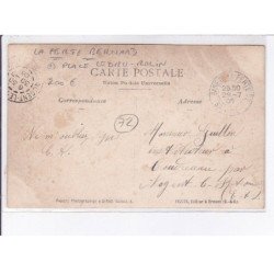 LA FERTE BERNARD: place ledru-rolin, épicerie de paris daviau-perraton - très bon état