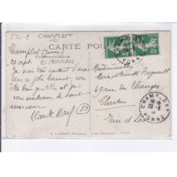 CHAMPLOT: les pompiers du village - très bon état