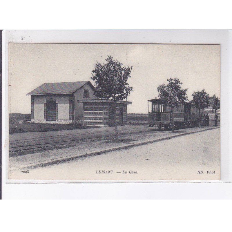 LUISANT: la gare, neurdein - très bon état