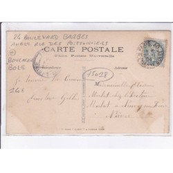 PARIS: 24 boulevard barbes angle rue des poissonniers, boulangerie bole - très bon état
