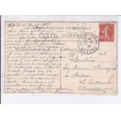 GARENCIERES: août 1916, pavillon, jeunes filles - très bon état