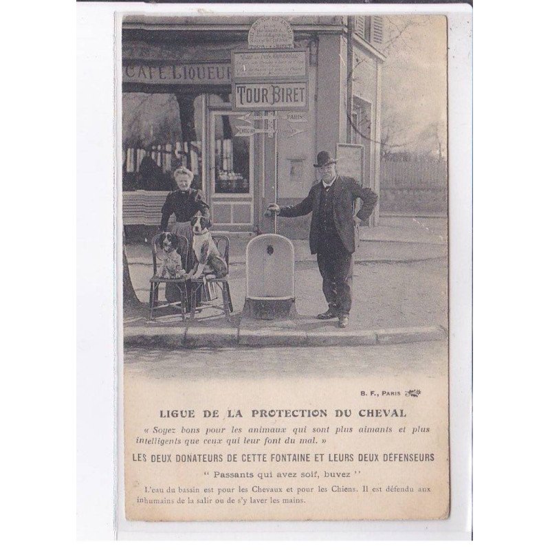 CHATILLON: ligue de la protection du cheval - état