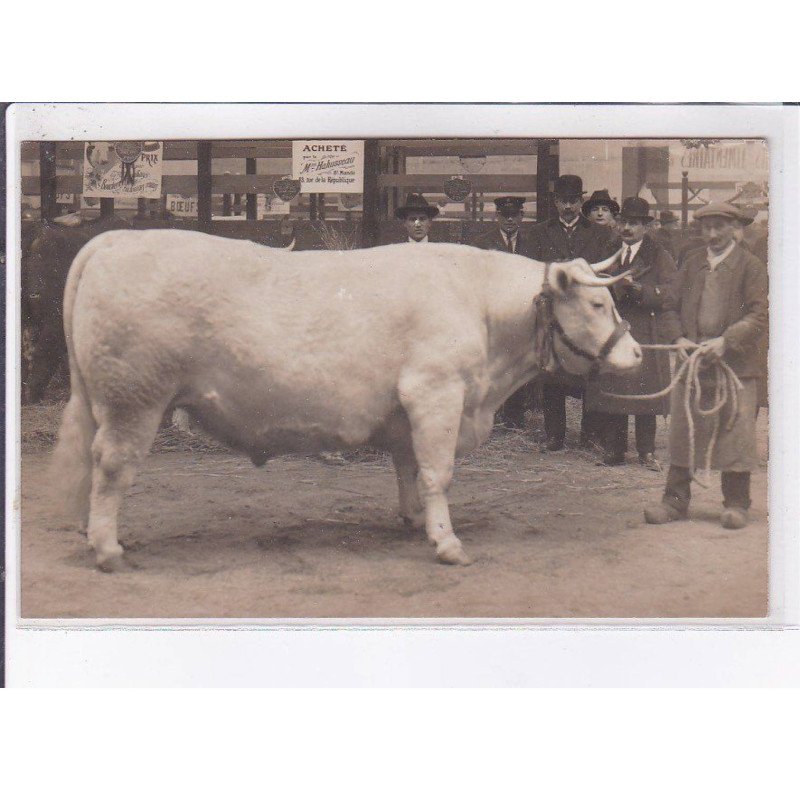 PARIS: salon de l'agriculture, boucherie hahusseau à saint-mandé - très bon état