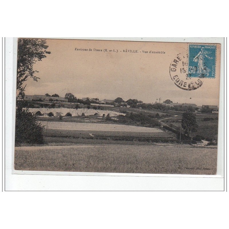 Environs de DREUX - RAVILLE - Vue d'ensemble - très bon état