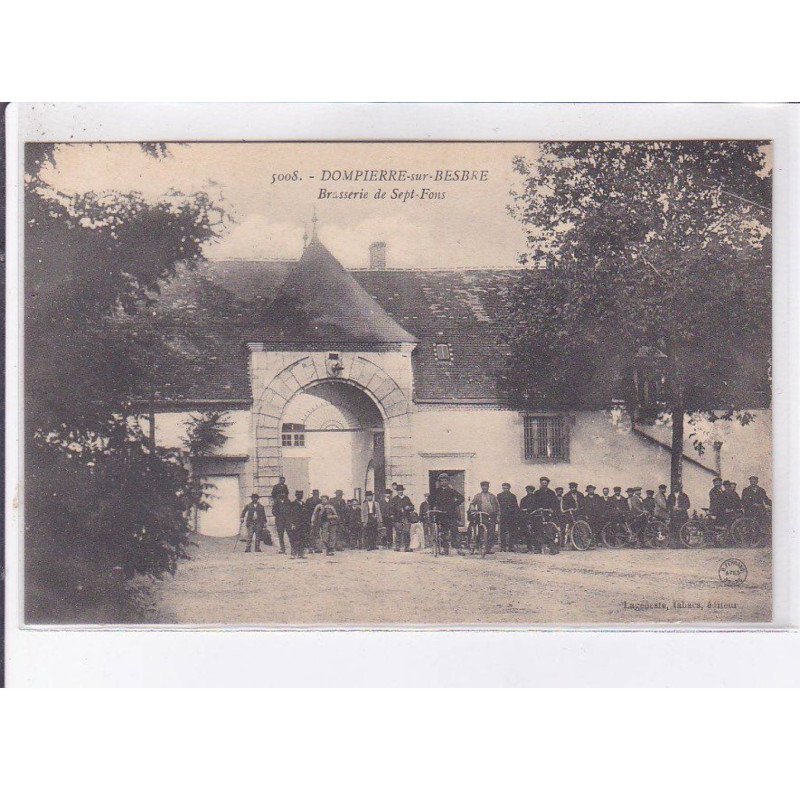 DOMPIERRE-sur-BESBRE: brasserie de sept-fons - très bon état